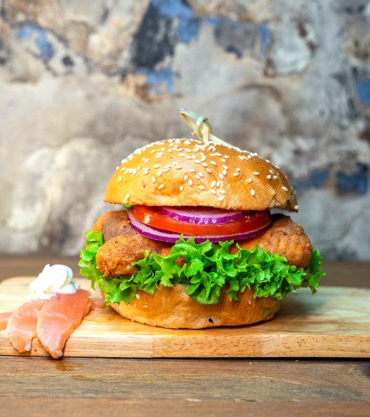Menü - Fisch-Burger