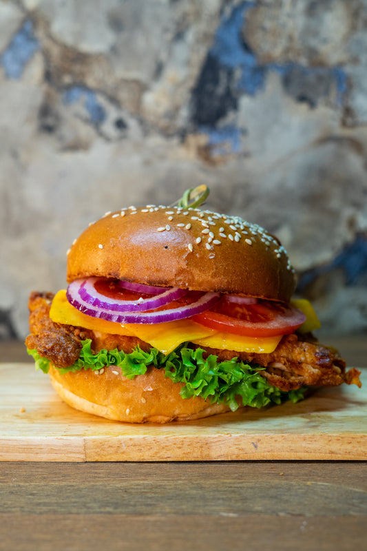 Milos Fried Chickenburger